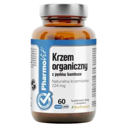 Фармовит Органический кремний из побегов бамбука - пищевая добавка, 60 капсул