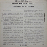 Sonny Rollins Quintet, Thad Jones And His Ensemble / Sonny Rollins Plays (LP)