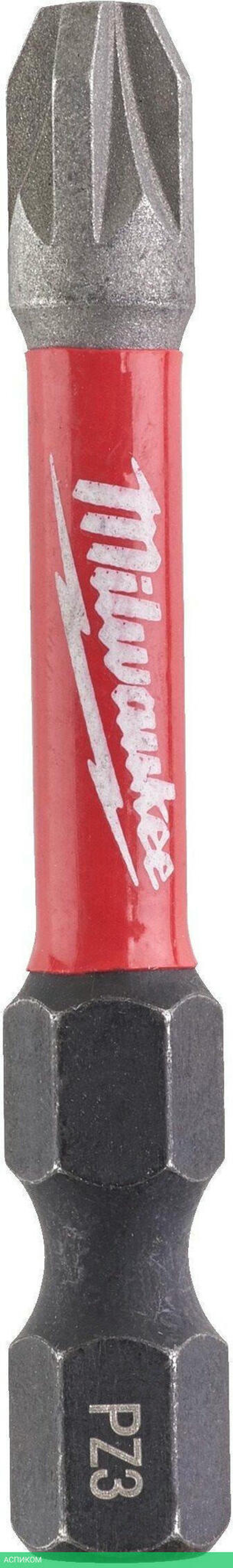 Бита Milwaukee Shockwave PZ3 50мм (4932430870)