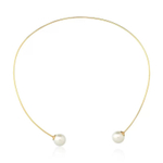 Колье Possebon White Pearl B0500.1 BW/G