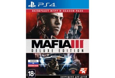 MAFIA 3. Deluxe Edition [PS4] New