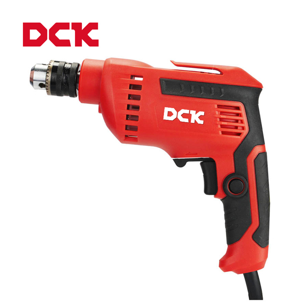 Дрель DCK KJZ10-10, 460Вт,ЗВП, реверс
