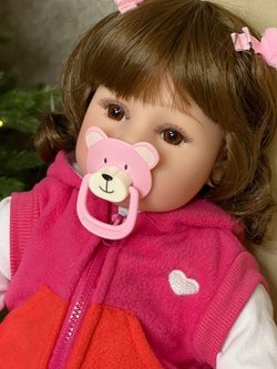 Кукла Реборн мягконабивная 48см в пакете (FA-005)