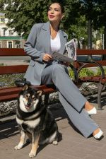 Брюки Брайн (серые) Б14103-34М LT Collection