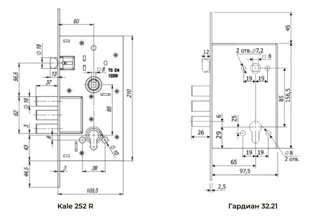 Умный электронный замок Dircode T850 с распознаванием по лицу и ладони