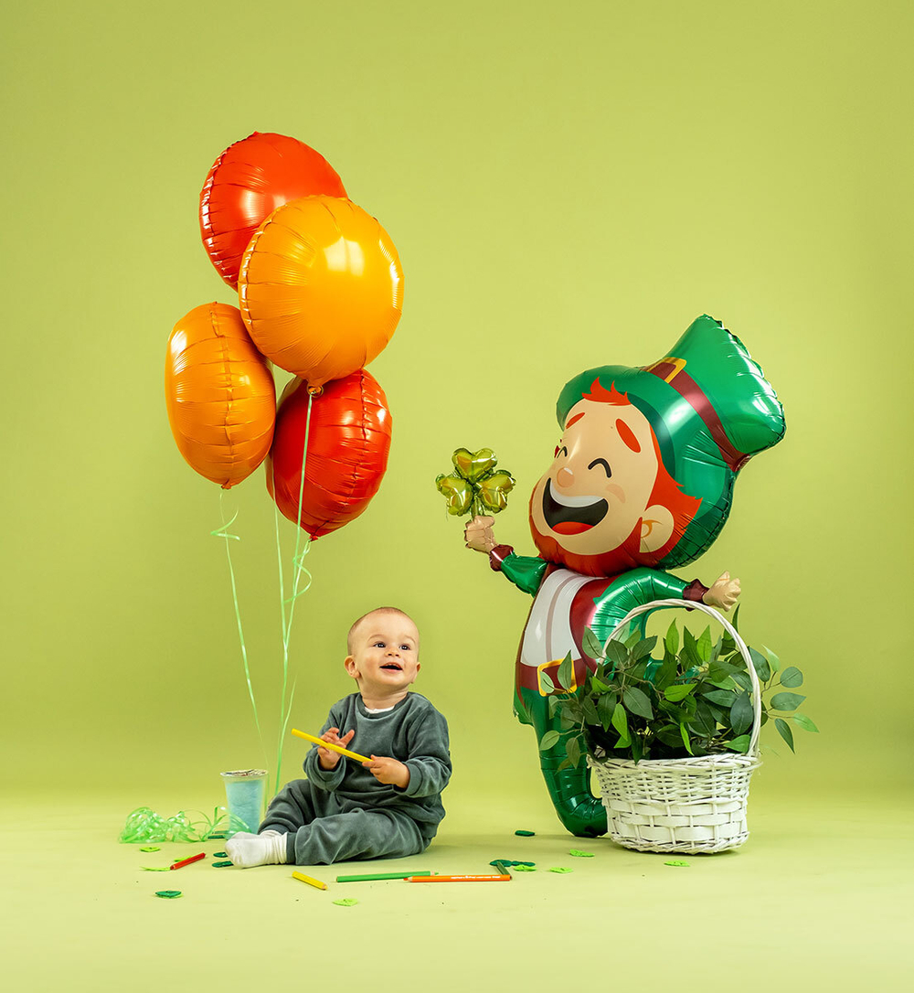 Круг 18" Оранжевый, Сатин Gr