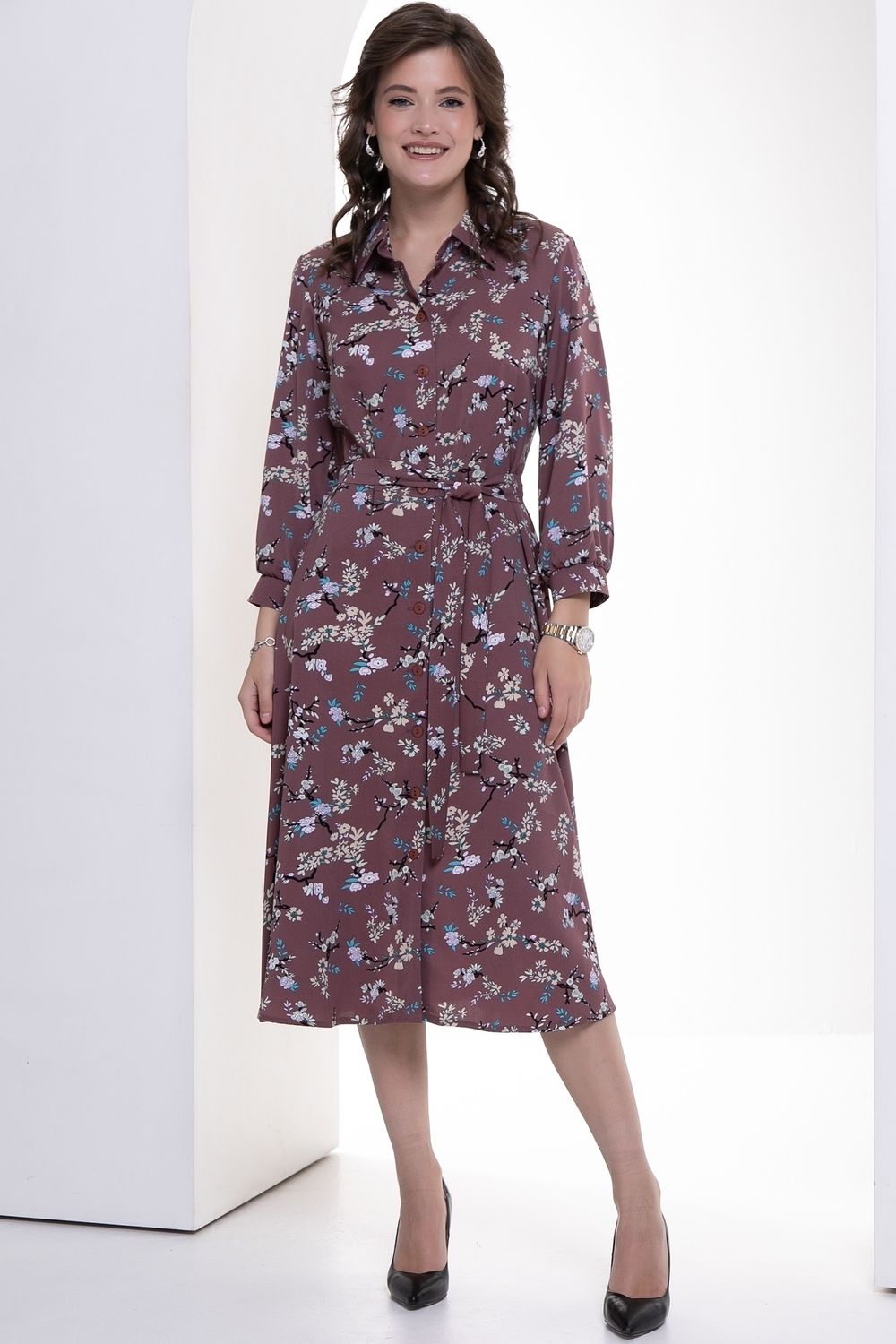 Платье Отличное! (флер) Diolche