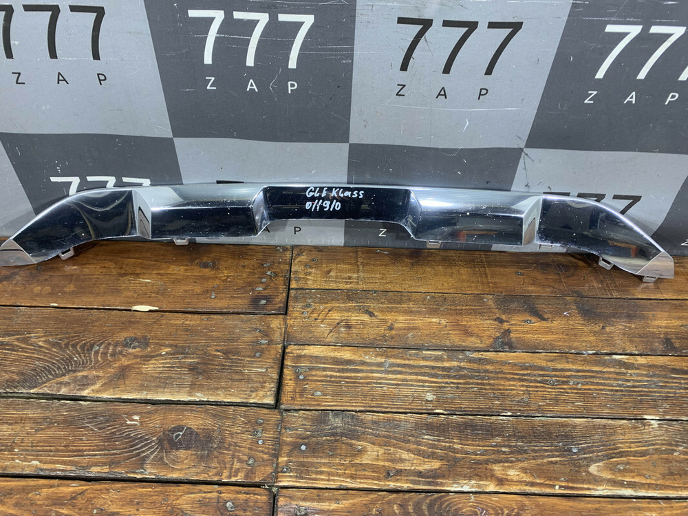 Накладка заднего бампера Mercedes ML GLE (W166) 15-18 Б/У Оригинал A1668857622