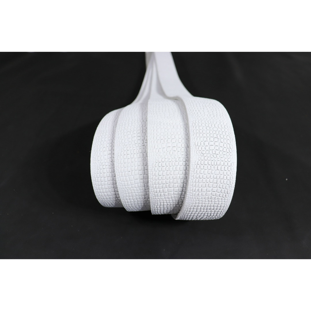 Ременная заготовка Белая с лицевой отделкой + Плита Геккон