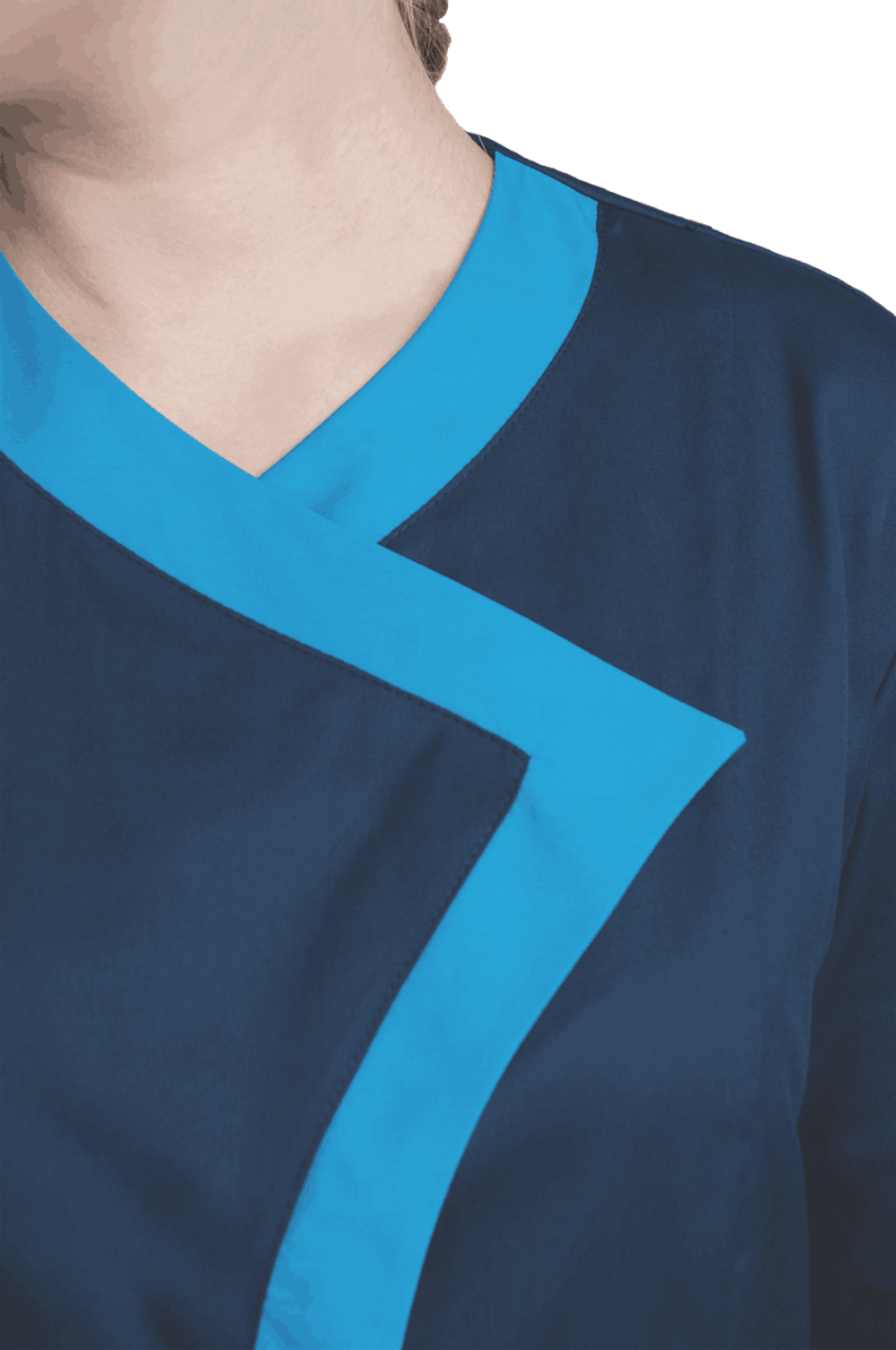 Халат САКУРА-Ю темно синий