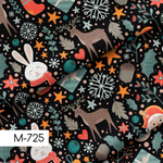 Комплект – боди с новогодним текстом, блумеры и моксы