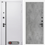Дверь входная Лабиринт ROYAL 24 Бетон светлый металлическая