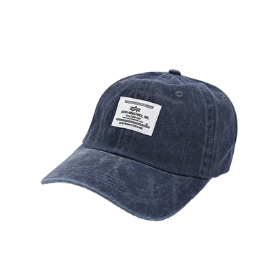 Бейсболка Alpha Industries Battlewash Cap Rep. Blue (Синяя)