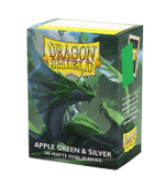 Dragon Shield - Протекторы Dual Matte Apple Green & Silver