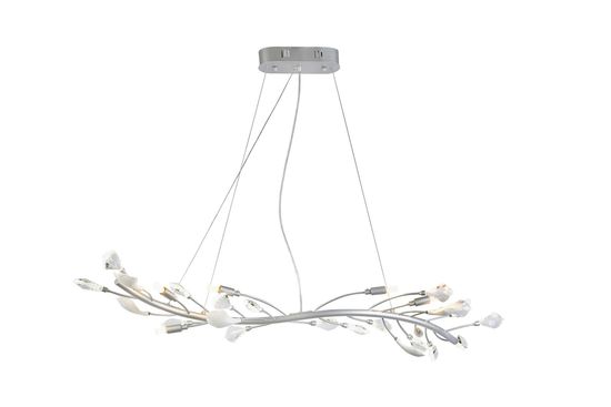 9020-L1180SL CHROME (1) Люстра  NW