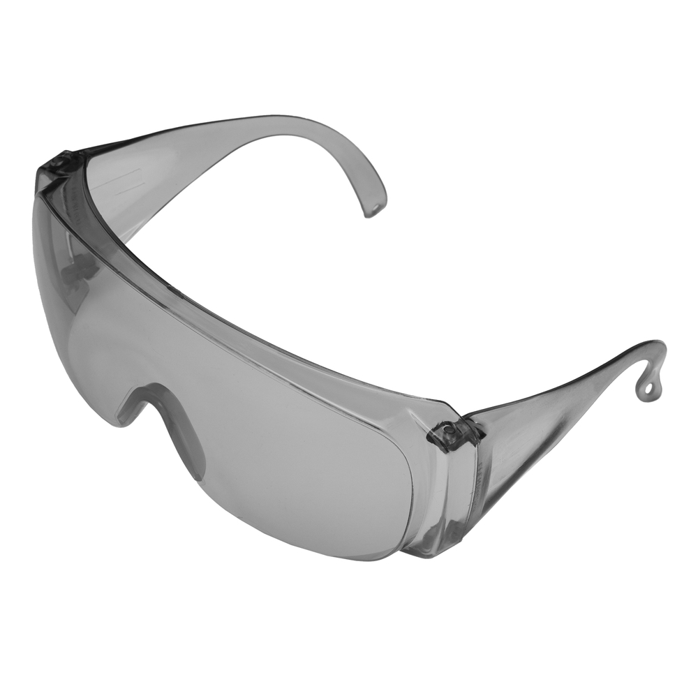 Очки защитные открытого типа, затемненные, ударопрочный поликарбонат Россия// Сибртех