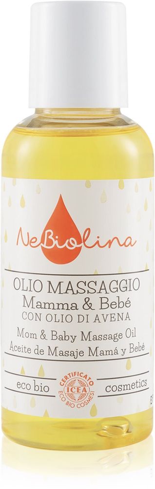 NeBiolina детское массажное масло Bébé Mom &amp; Baby Massage Oil