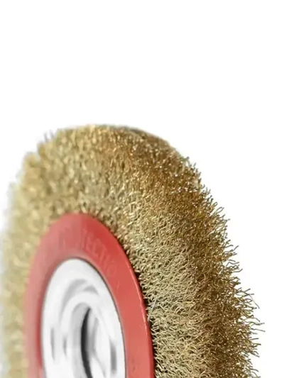 Щетка металлическая дисковая для точильного станка 150 мм