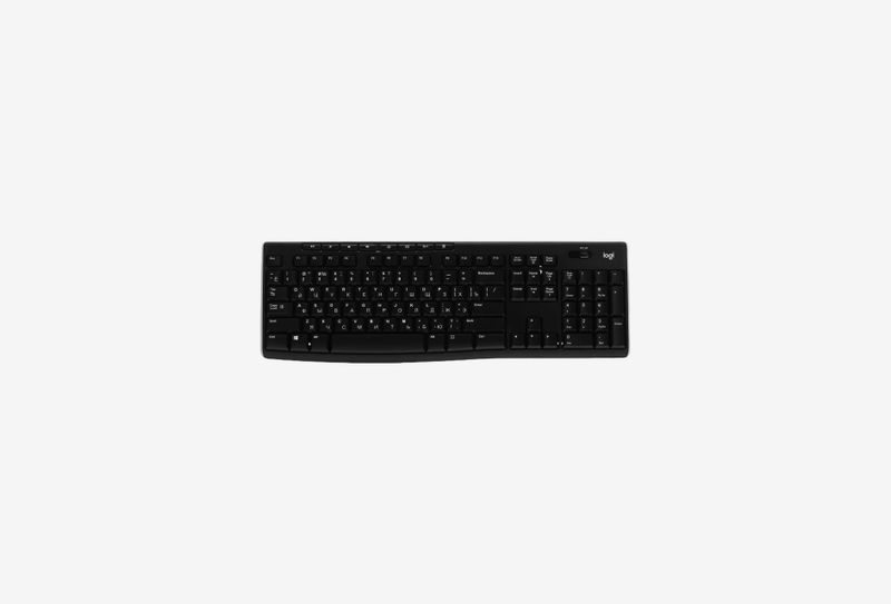 Клавиатура USB, радиоканал Logitech K270
