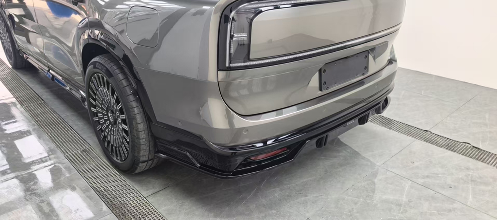 Обвес для ZEEKR 9X 2025+ Зикр Губа Юбки Диффузор Канарды капот тюнинг