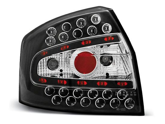 Задние фонари black led для Audi A4 B6