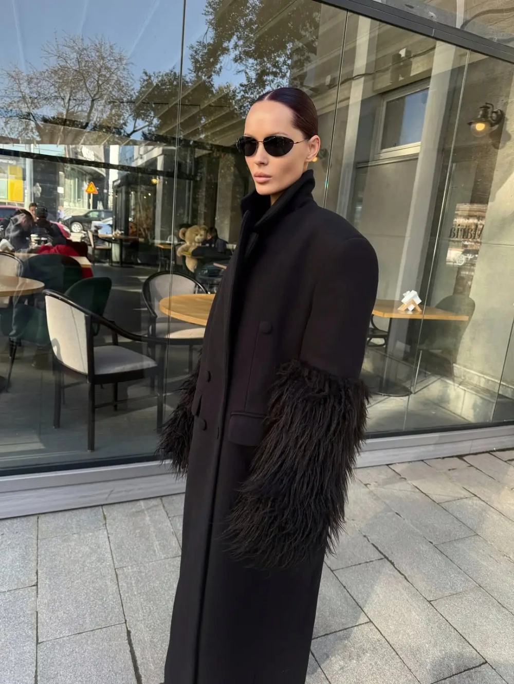 Пальто Petrovich, Черный