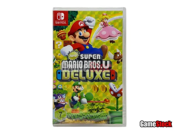 New Super Mario Bros. U Deluxe (Nintendo Switch, Русские субтитры, Новый)