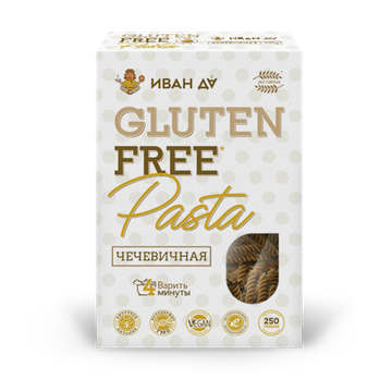 Паста (макаронные изделия) БЕЗГЛЮТЕНОВАЯ чечевичная, 250г