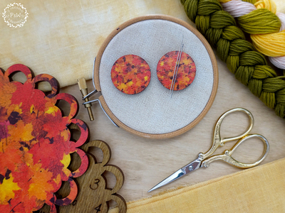 Магнит для игл "Кленовый хоровод"