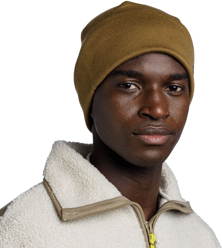 Вязаная шапка Buff Knitted Hat Niels Evo Brindle Brown Фото 4
