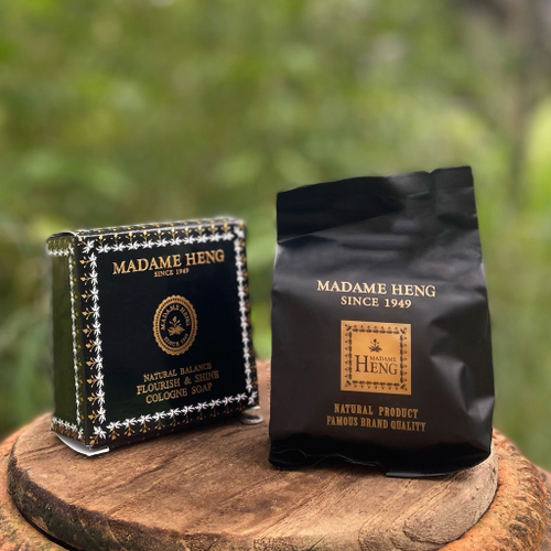 Мыло с экстрактом магнолии и черной смородины Кельнское Natural Balance FLOURISH & SHINE COLOGNE SOAP Madame Heng