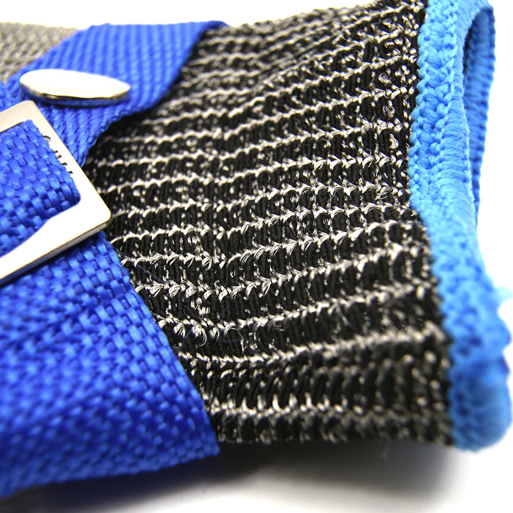 Перчатка кольчужная пятипалая красная Китай