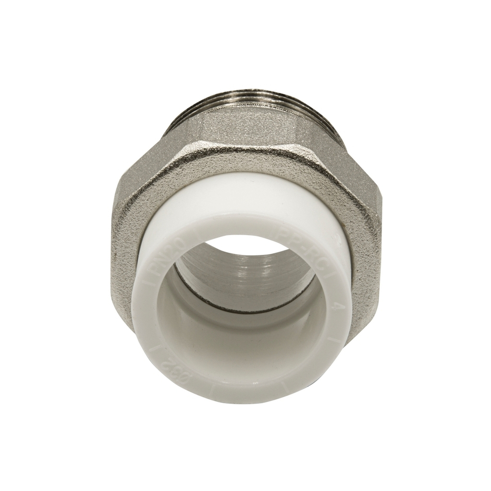 Муфта комб. разъемная, нар 32х1 1/4" EVER® plast  БЕЛЫЙ (Россия)