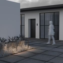 Уличный ландшафтный светодиодный светильник Maytoni   O478FL-L18GF3K