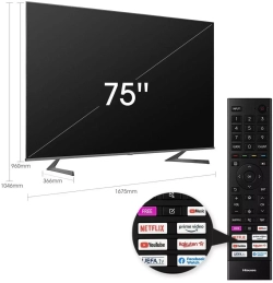 Телевизор Hisense 75" 75A7GQ
