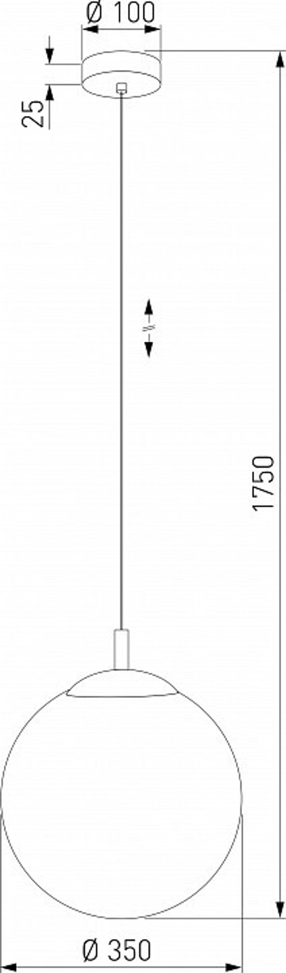 Подвесной светильник TK Lighting Esme 5671 Esme