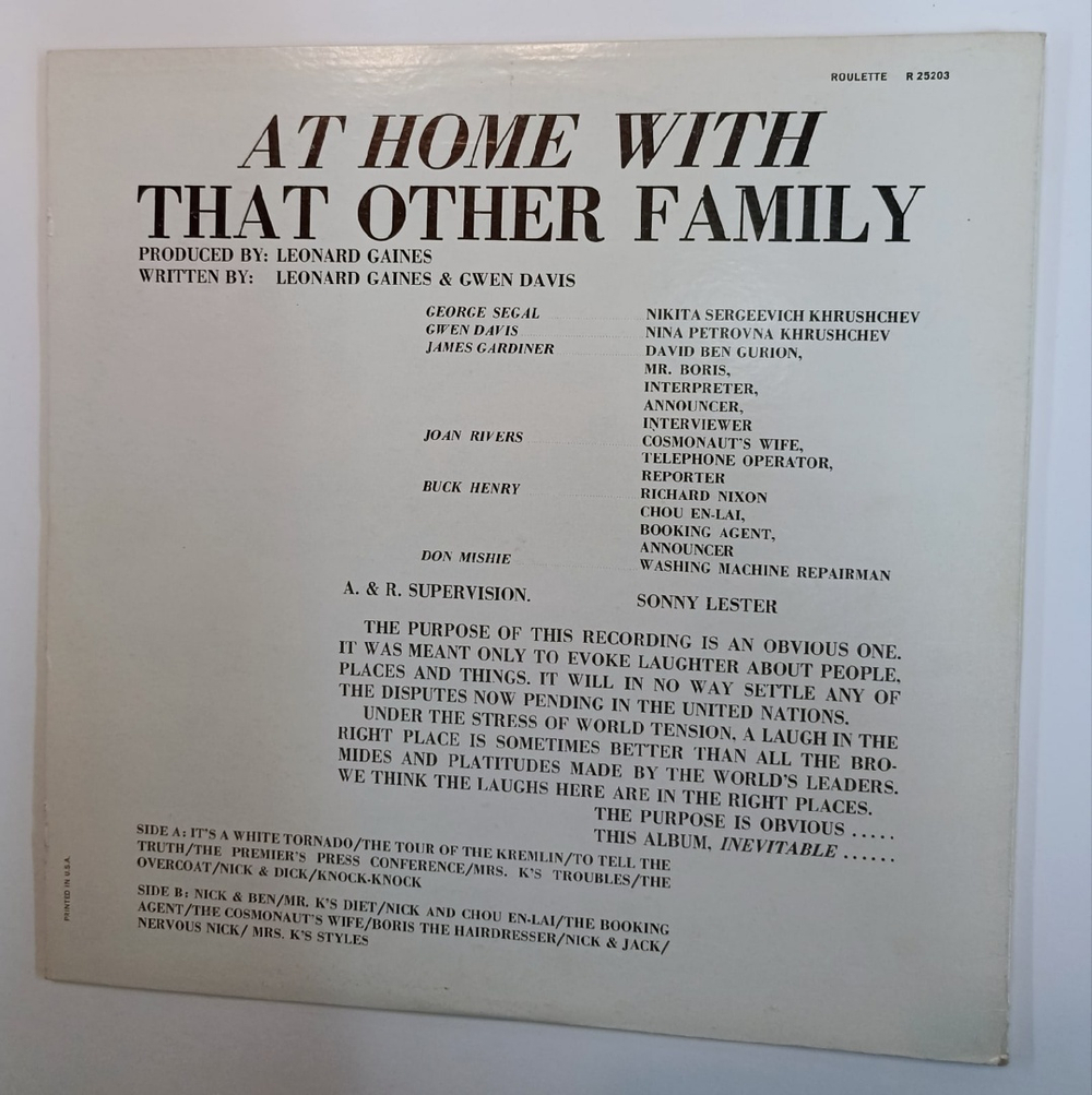 Инсценировка At Home With That Other Family (US 1963)