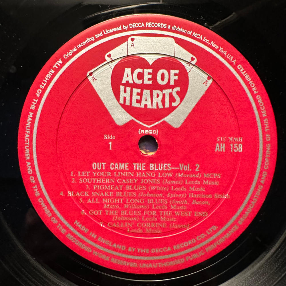 Сборник - Out Came The Blues Vol. 2 (Англия 1967г.)