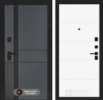 Входная дверь Лабиринт EVOLAB - 13 Белый софт