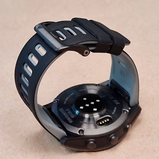 Ремешок силиконовый двухцветный 26 мм для Garmin Fenix 7x/6x/5x/5x plus/3, Descent, Tactix, Enduro, D2,  Instinct 2X