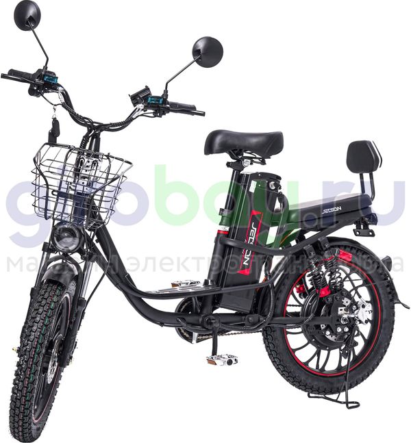 Электровелосипед Jetson PRO MAX 20D Черный (60V/20Ah) (гидравлика) фото №3