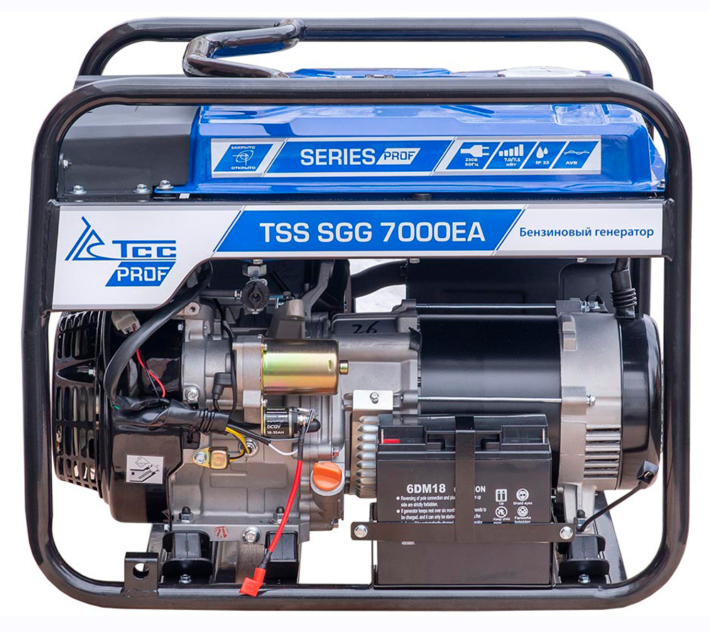 Бензиновый генератор ТСС SGG 7000 EA — Фото №1 