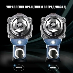 Дрель шуруповерт аккумуляторная Moktial С Двумя Аккумуляторами 2000 mAh, 60 Нм, 2000 об/мин, Регулировка Скорости, Светодиодная Подсветка