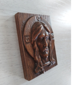 Икона деревянная "Спас Нерукотворный"