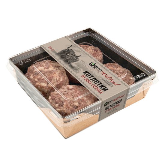 Котлеты из мяса Сарлыка (400 гр./упаковка)