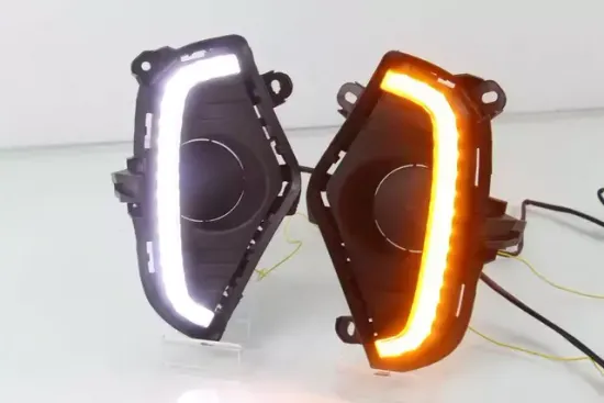 Дневные ходовые огни Тойота Рав 4 2020-2022 V2 type