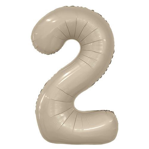 Цифра 2 крем мистик 40" Agura