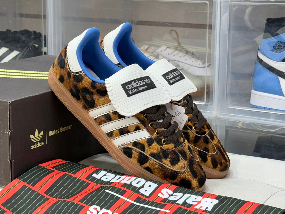 Wales Bonner x Samba Pony Leopard