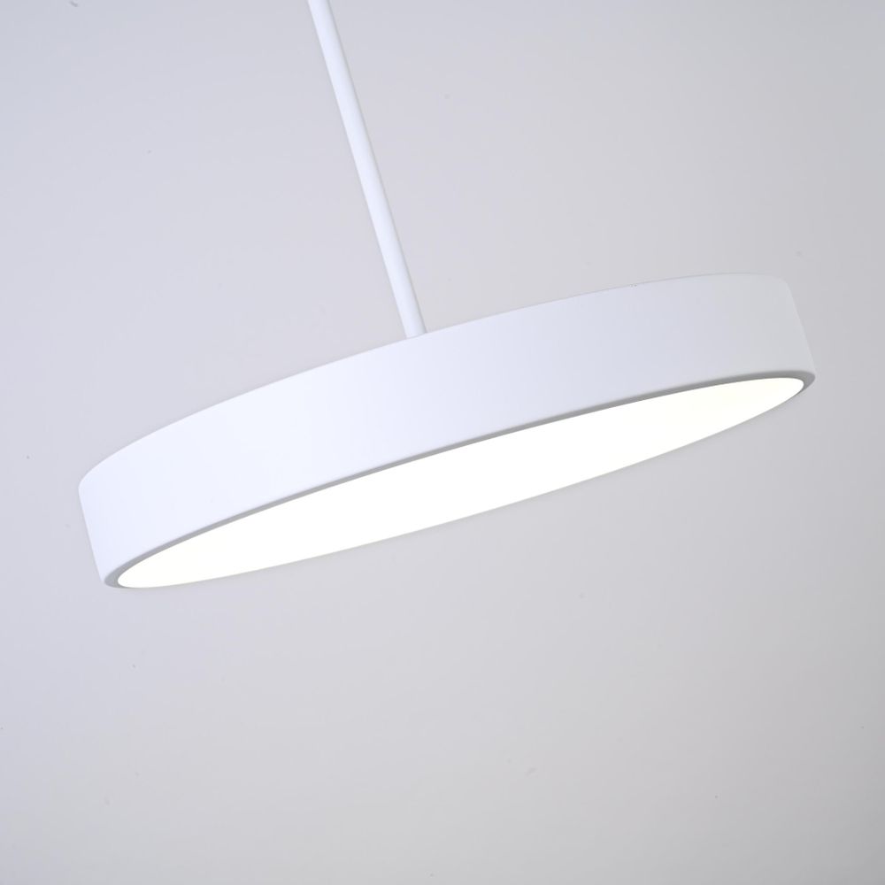 Подвесной светильник TURNA ONE D40 White by ImperiumLoft