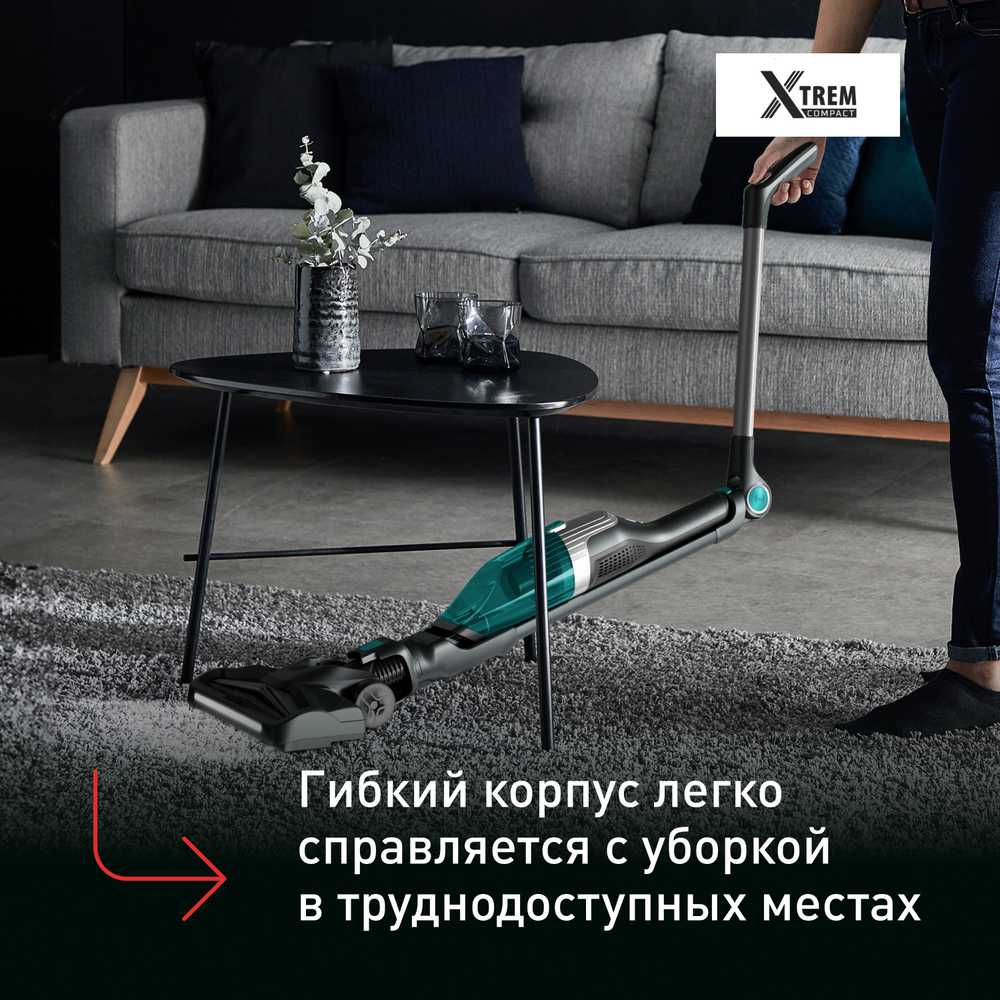 Беспроводной пылесос Tefal Xtrem Compact Essential 2-в-1 TY1239WO